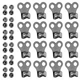VINTORKY 24 Sets Climbing Boot Hook Buckles with...