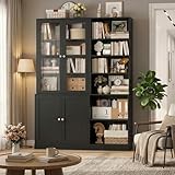 FACBOTALL 73.2' 6-Tier Tall Bookshelf, 14.4' Deep...