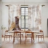 Western Cowboy Boots Window Curtains 72 Inch Long 2...