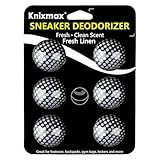 Knixmax Sneaker Deodorizer Shoe Freshener Balls, Gym...