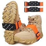 Ice Cleats Mid-Sole Traction Cleats Crampons Anti Slip...