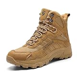 Men's Tactical Boots Military High Top Hiking Hunting...