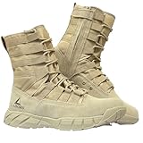 LAHORS Lightweight Military Tactical Combat Boots Men...