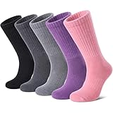 Yebing Merino Wool Hiking Socks for Womens Thermal Warm...