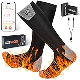 ChieAdt Heated Socks for Men Women with APP Control...