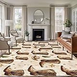 Area Rug 9x12ft Western Cowboy Desert Area Rugs...