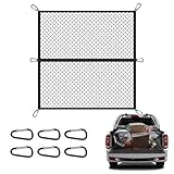 Foldable Cargo Net for Pickup Truck Bed,4' x 4' Ultra...