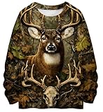 Famigani Majestic Whitetail Buck in the Forest Knitted...