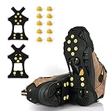XYZLH Ice Cleats, Ice Grips Traction Cleats Grippers...