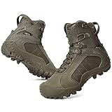 XPETI Mens Military and Tactical Boots 8' Waterproof...
