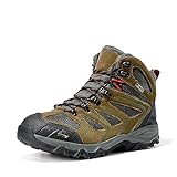 NORTIV 8 Men's Ankle High Waterproof Hiking Boots...