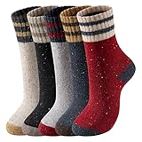 Tavaleu Wool Socks for Women - Winter Soft Thick Warm...