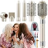 6-in-1 Ionic Hair Dryer Brush, Hot Air Styler 110,000...