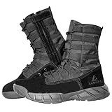 LAHORS Lightweight Military Tactical Combat Boots Men...