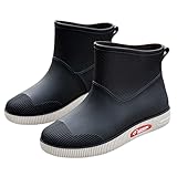 Minlaidian Women's anti-slip rain boots - fashionable...