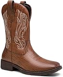 Jousen Cowboy Boots for Men Embroidery Men's Western...