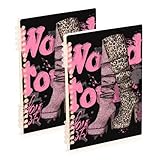 EtherSpher A5 size Girls Boots Peach Leopard school...