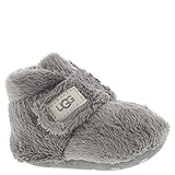 UGG Unisex-Baby Bixbee Boot, Charcoal, 02/03