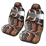 NHFGSKDWZ Car Seat Covers 2 Pack Universal Fit Elastic...