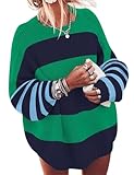 Ugerlov Women's Oversized Sweaters Batwing Sleeve Mock...