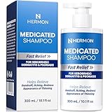 Medicated Shampoo for Scalp Seborrheic Dermatitis &...