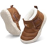 QFH Baby Cute Boots Toddler Anti Collision Shoes Non...