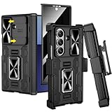 VEGO for Galaxy Z Fold 7 Case, Belt Clip Holster &...