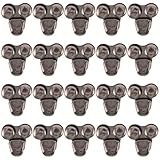 WRITWAA 20pcs Shoelace Hooks, Alloy Hiking Boots...