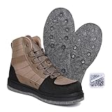 Kylebooker Men's Wading Boots Lightweight Anti-Slip Fly...