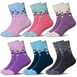 Eocom Kids Wool Socks Winter Warm Wool Hiking Thermal...
