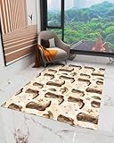 Western Cowboy Desert Area Rug, Living Room & Bedroom...