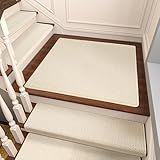 Brakki Bullnose Carpet Stair Treads, Non Slip Landing...