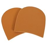 BETOOKY Non-Slip Rubber Heel Pads 1 Pair Anti-wear Shoe...