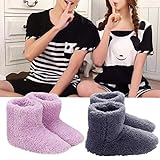 Julihai Electric Heating Shoes, Plush Warm USB Winter...