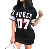 dsumvns Women's Fashion Sexy V Neck Letter Printed...