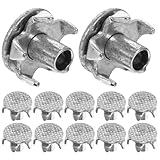 GALPADA 15pcs Ice Gripper Shoe Nails Anti-Slip...