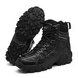 Cibenf Men's Military Tactical Boots 8 Inch Lightweight...