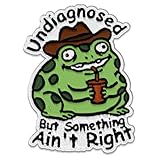 Undiagnosed But Something Aint Right Patch Funny Cowboy...