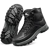 HARENCE Men's Waterproof Hiking Boots Non-Slip...