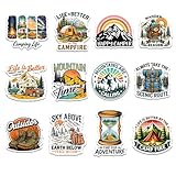 Camping Stickers, Ideal for Laptops, Water Bottles,...