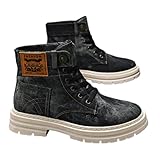 Hhhchpm Men's Fashion Sneakers High-Top Lace-Up Style...