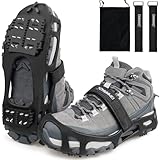 Ice Cleats, Crampons Snow Traction Ice Cleats for Shoes...