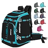 MORXPLOR Ski Boot Bag - 65L Padded, Waterproof Ski...