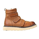 HBDZUUI Men's Versatile British-style Mid-top Shoes...