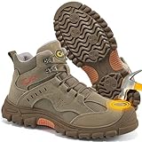 Ablanczoom Work Boots for Men Steel Toe - Construction...