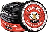 RED MOOSE Premium Black Boot and Shoe Cream Polish -...