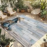 4' x 6' Outdoor Rug, Western Cowboy Boots Indoor...