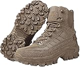 Dallader Men's Waterproof Side Zipper Outdoor Combat...