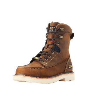 8 inch waterproof work boots