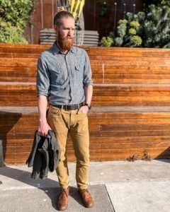 khakis to wear with boots